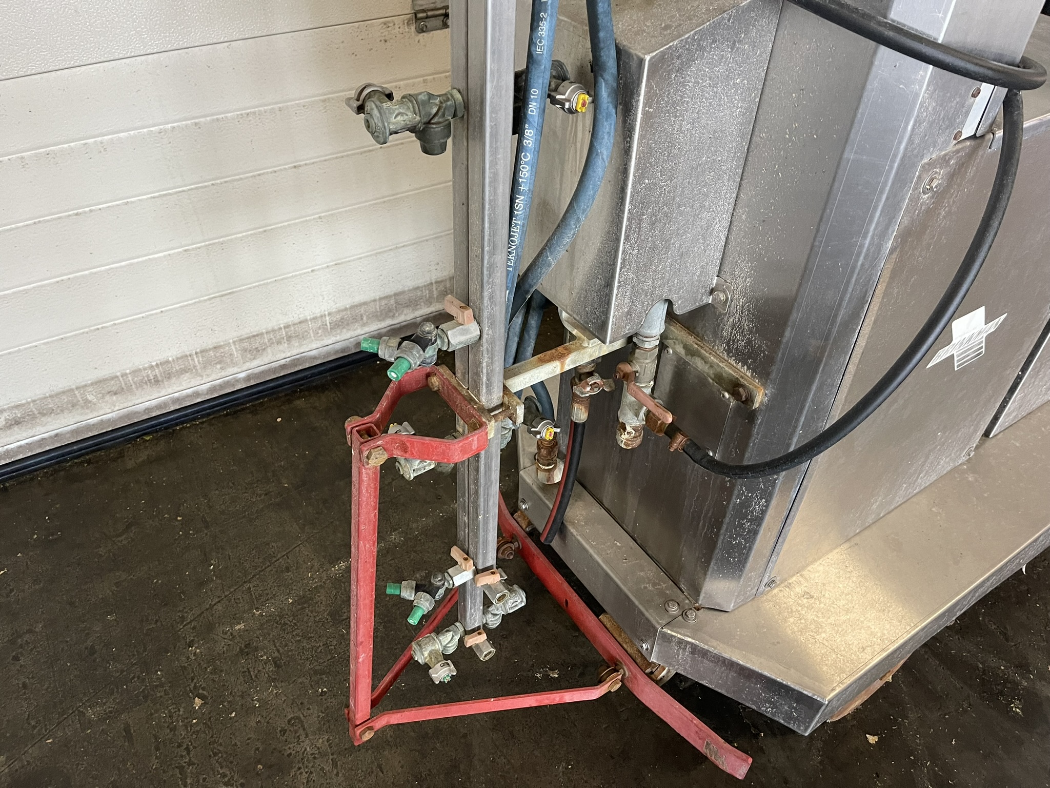 Berg Meto buisrail spuitrobot