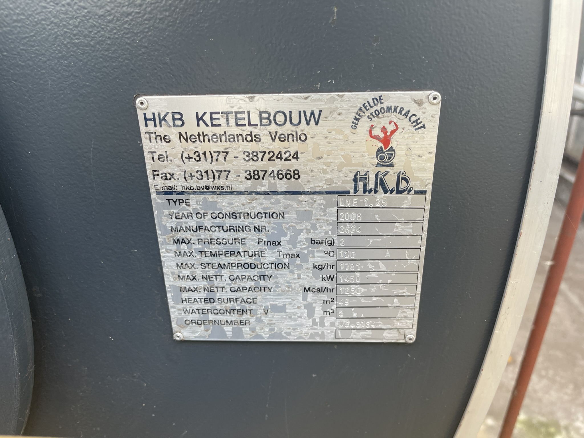 HKB ketelinstallatie