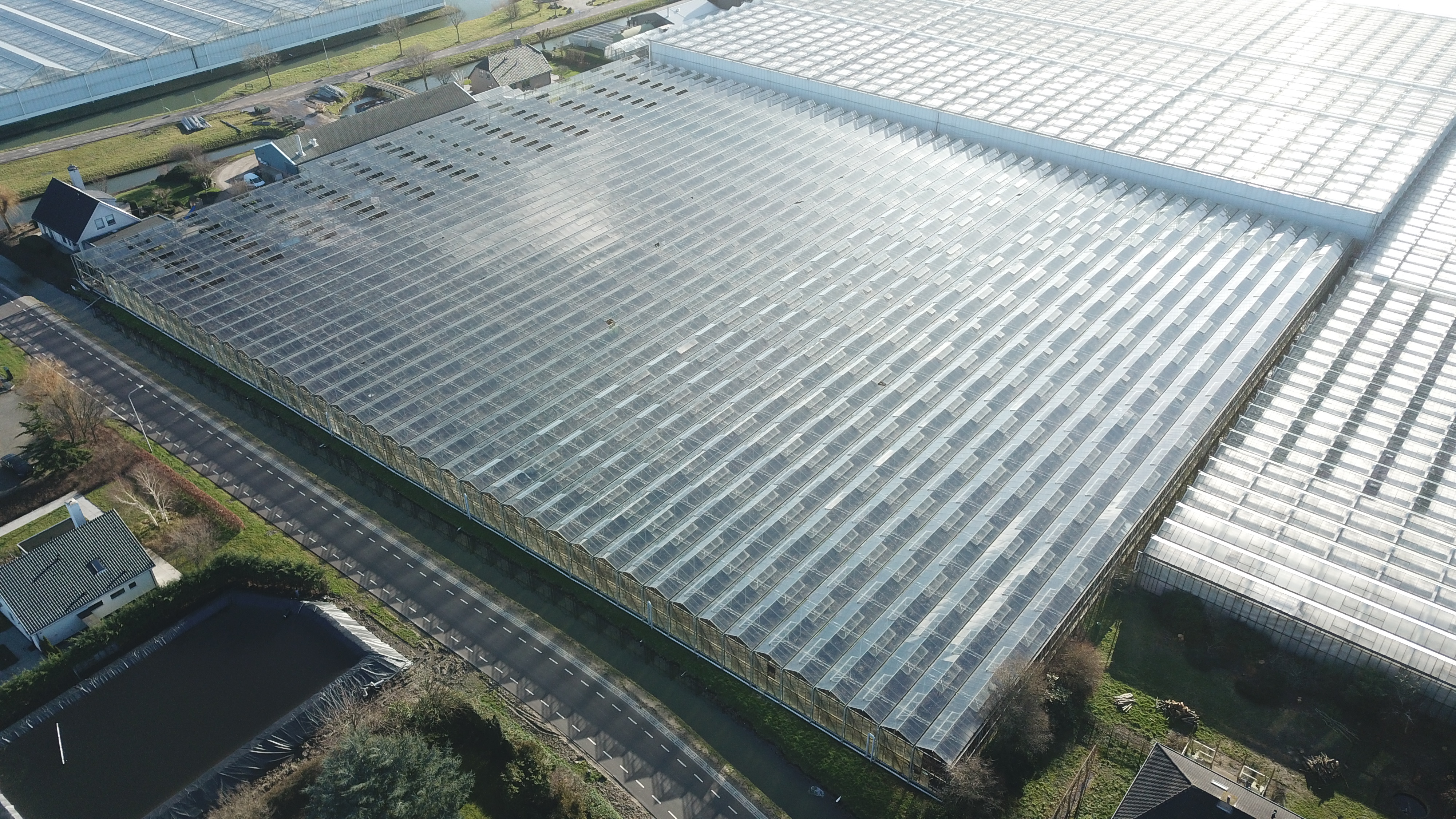 Venlo greenhouse 6,40 m 16.418 m²