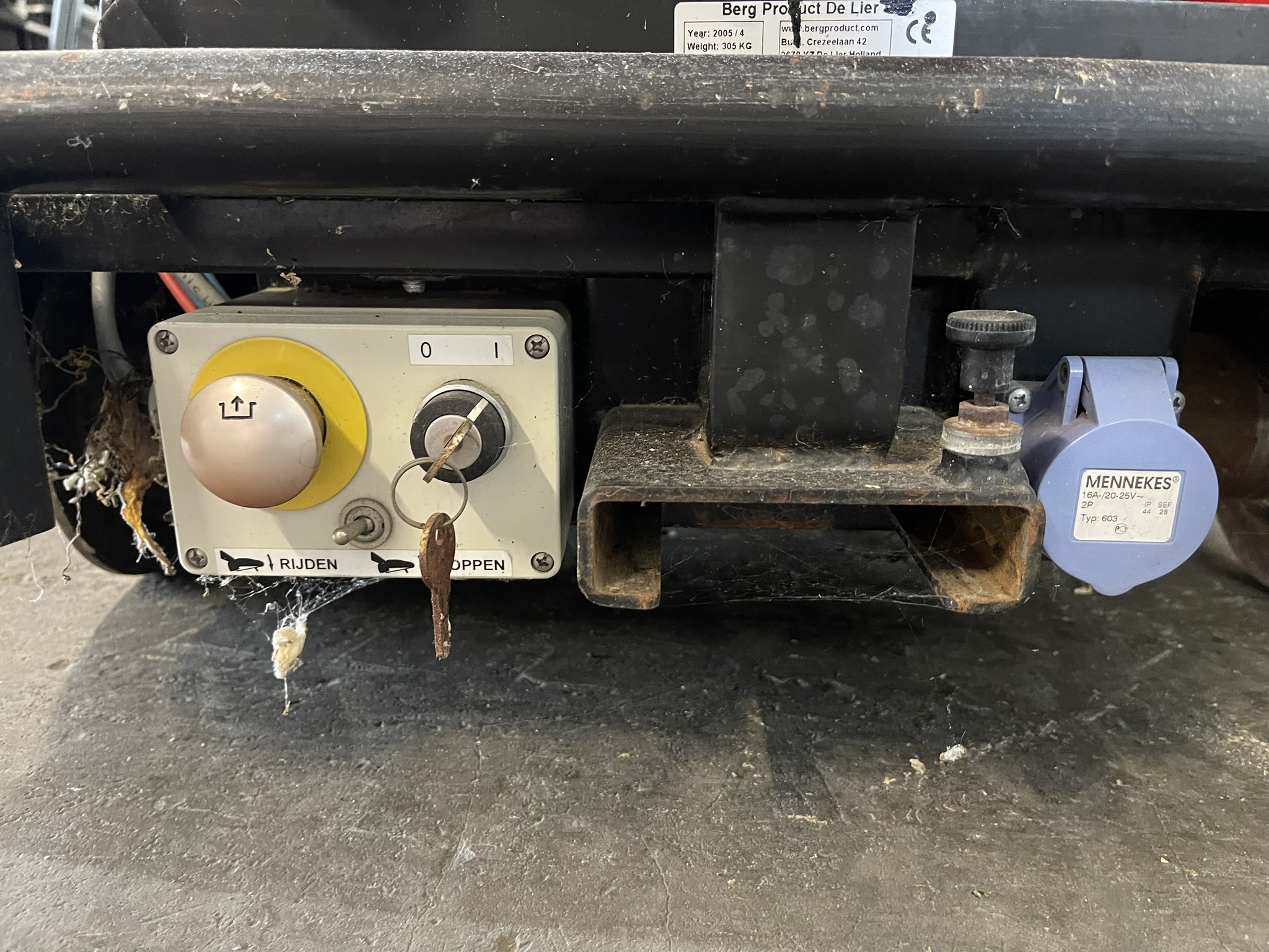 Berg buisrail hoogwerkers