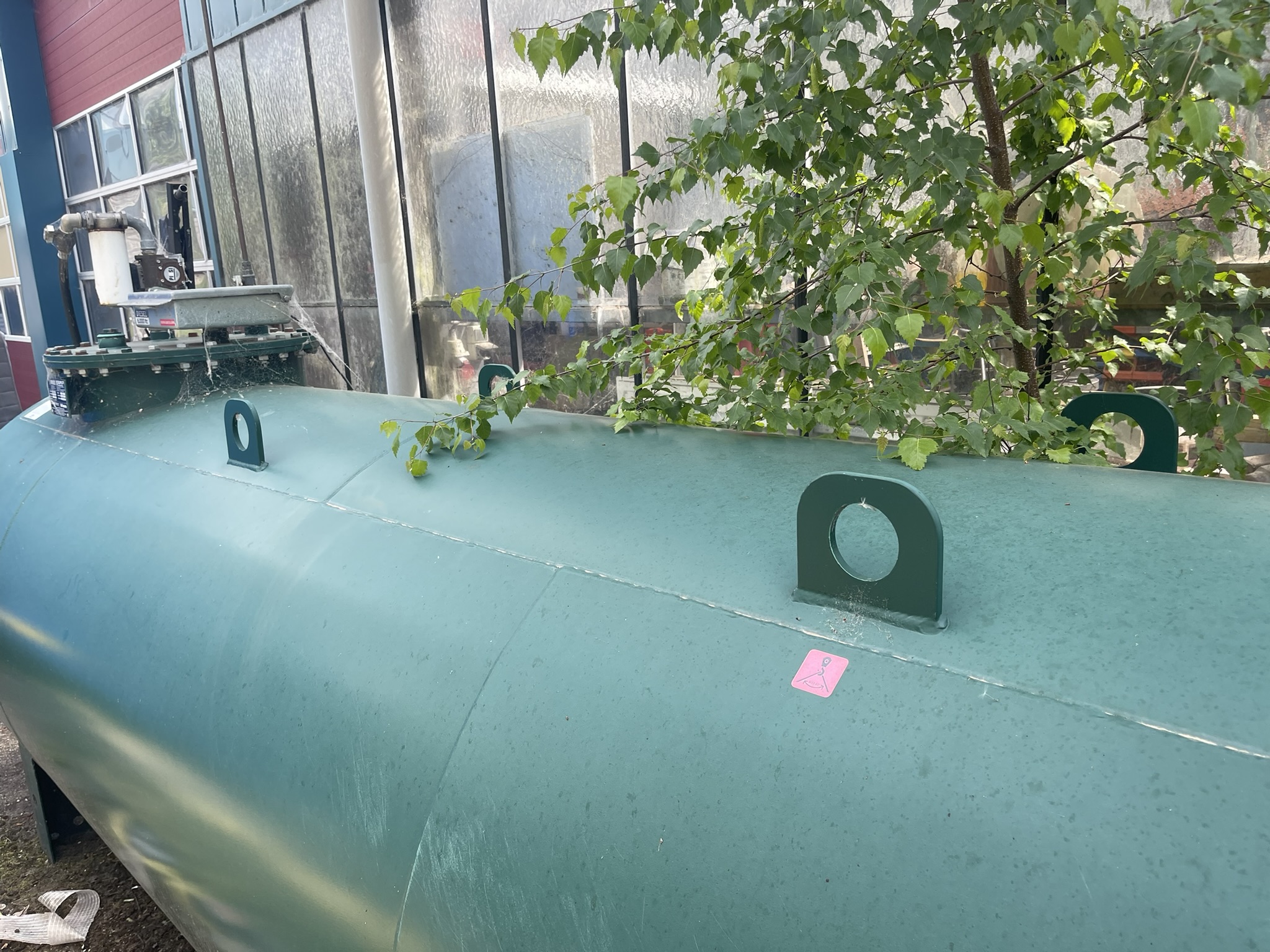 Dubbelwandige dieseltank 6.000 liter