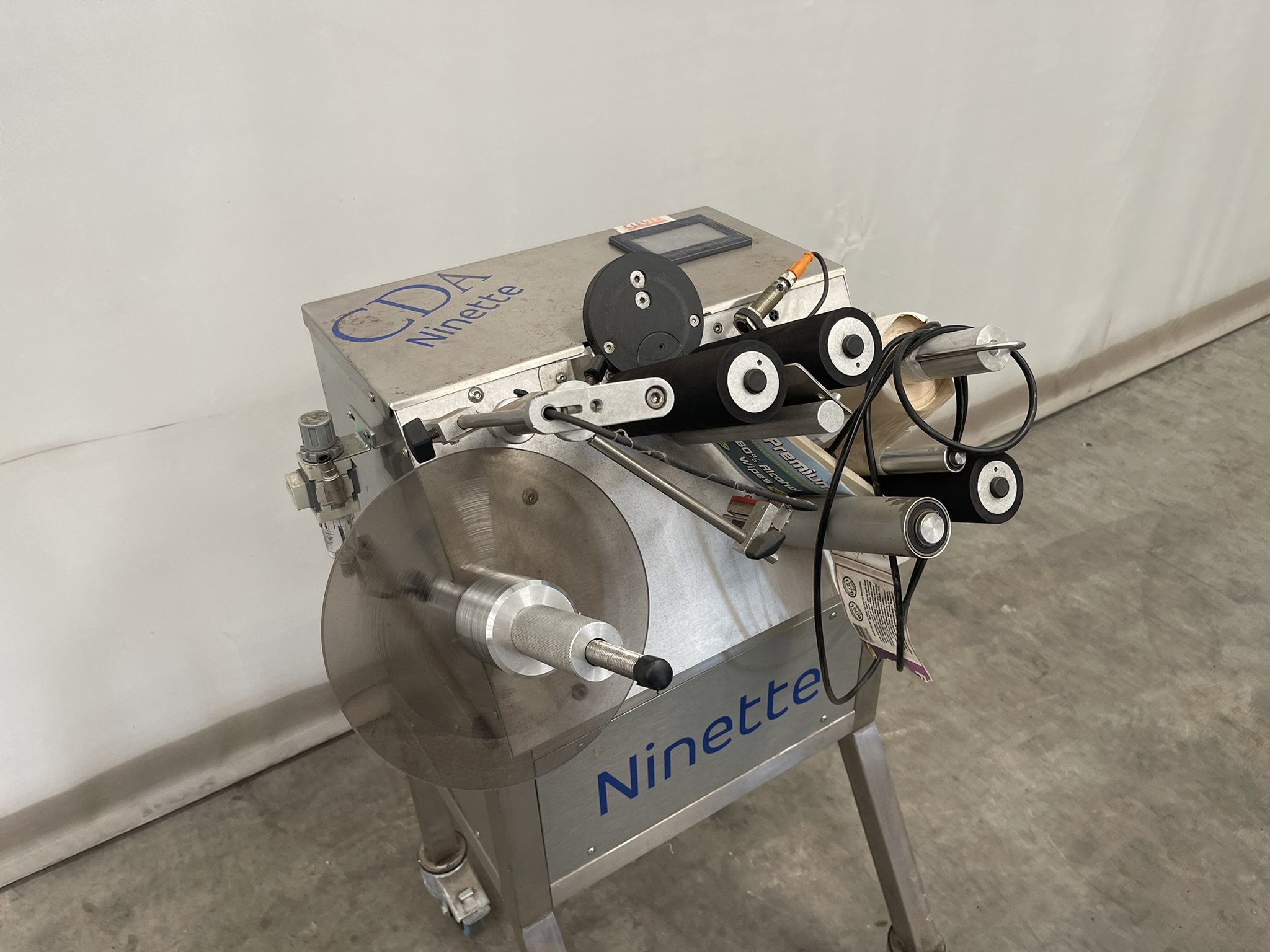 Semi-automatische etiketteermachine