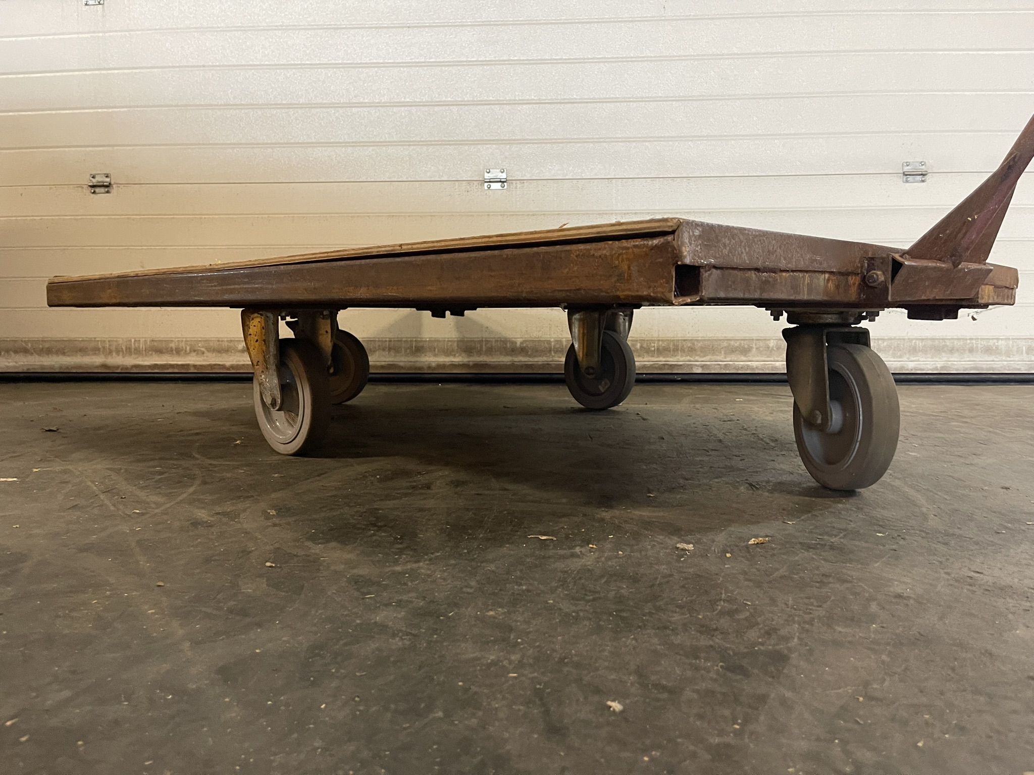 Oogstkisten transportwagen