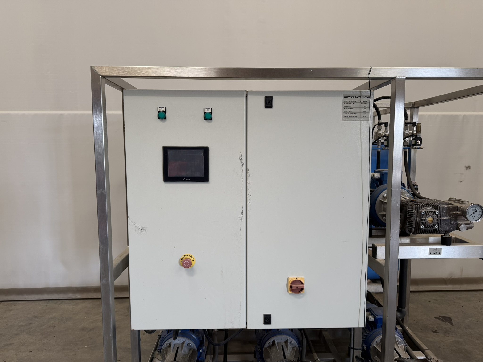 Vifra fog unit