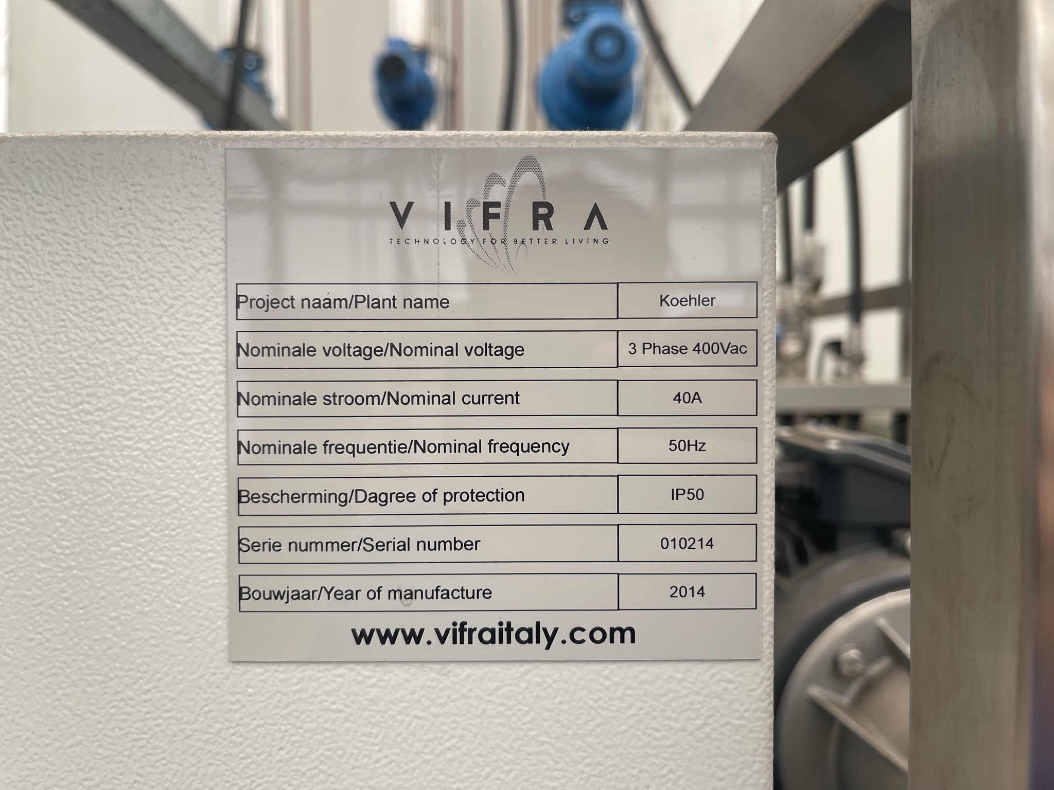 Vifra compleet nevelsysteem