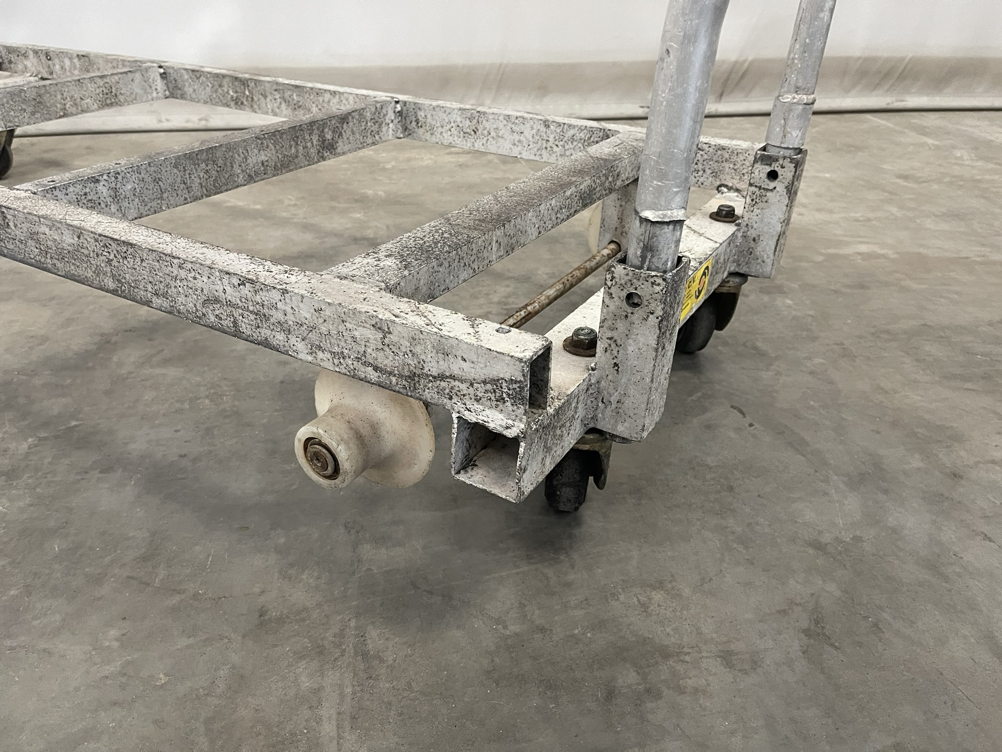 Buisrail oogstwagens