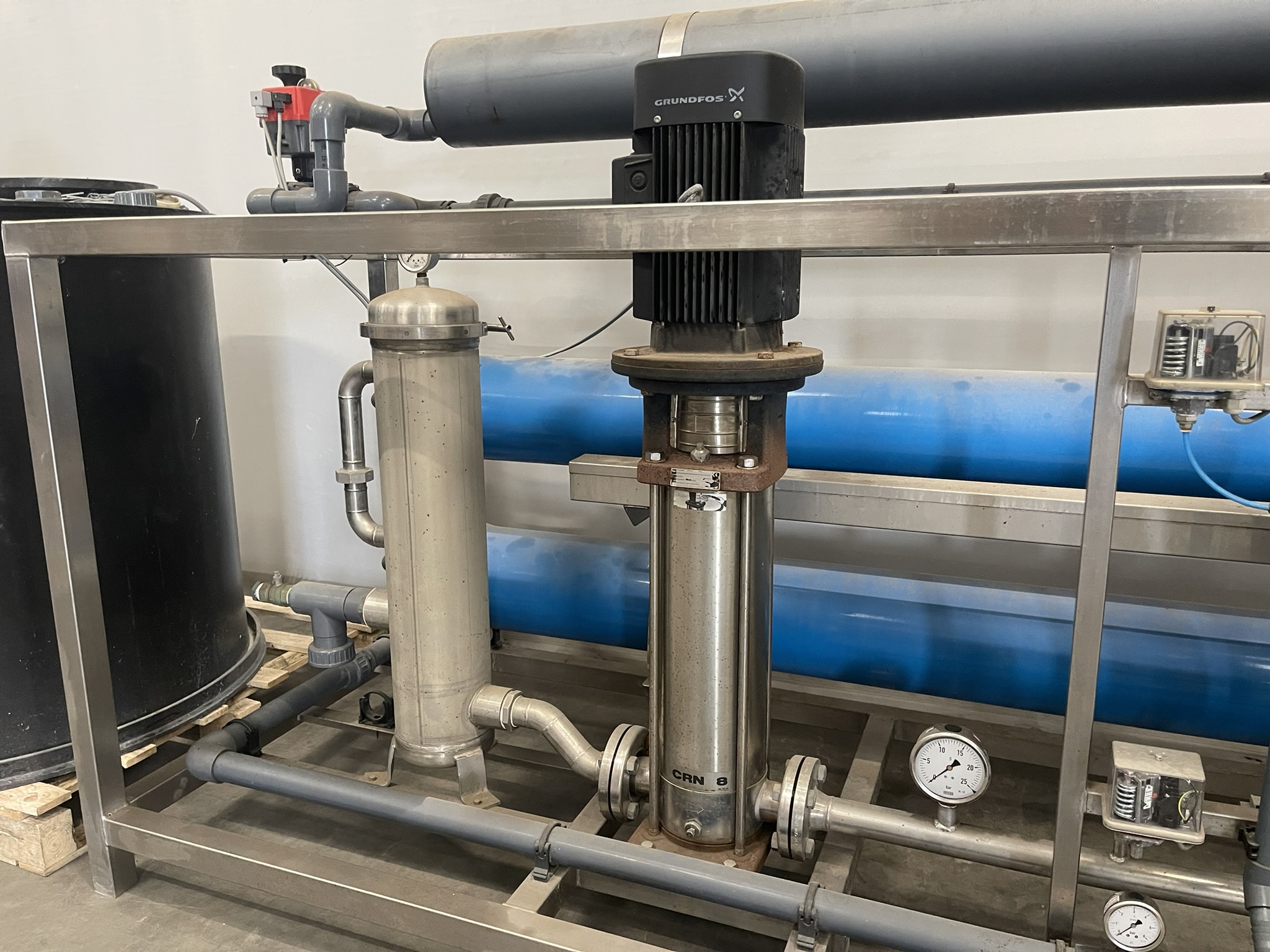 Bruine de Bruin omgekeerde osmose installatie