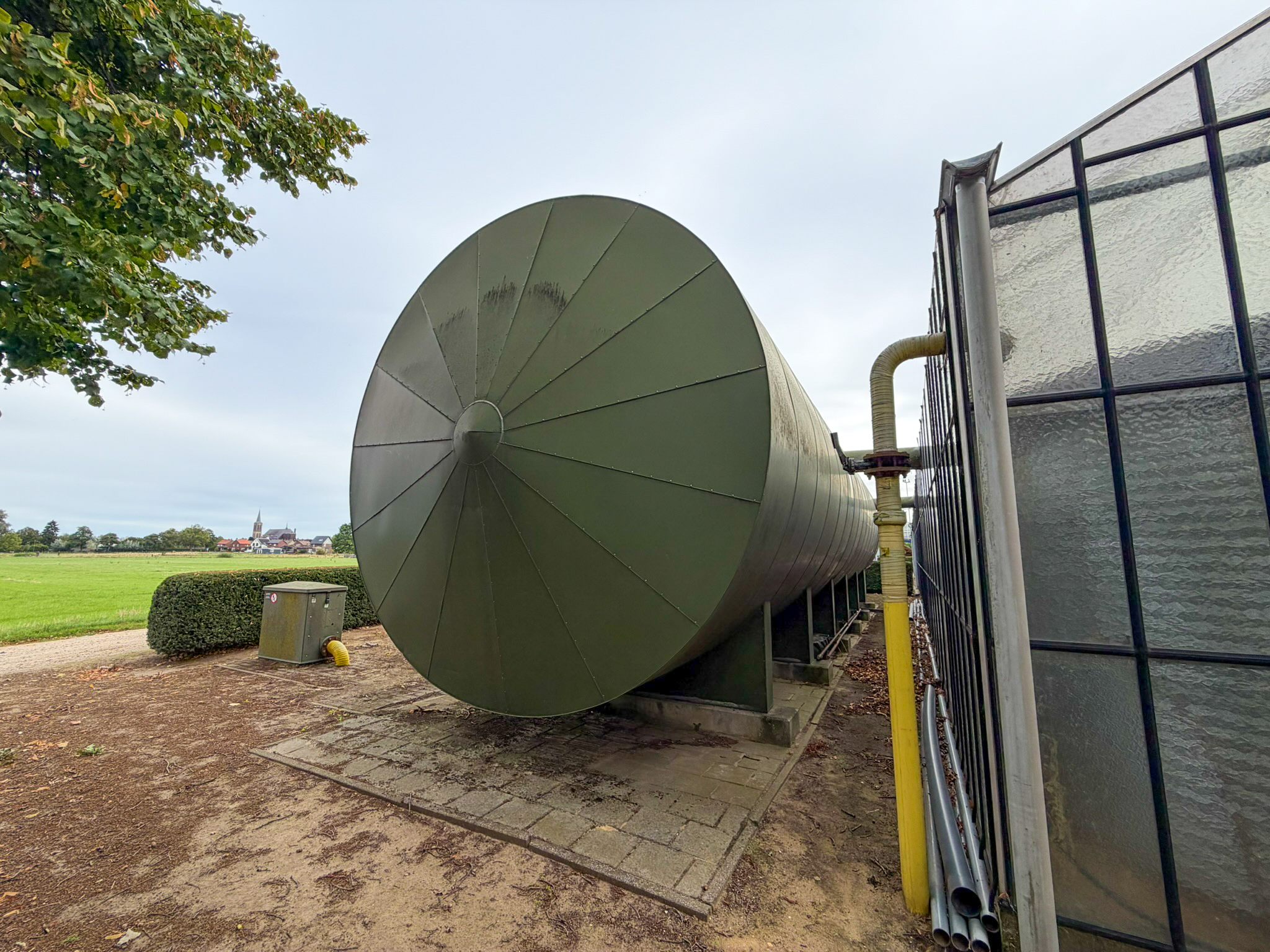 Buffer tank 180 m³