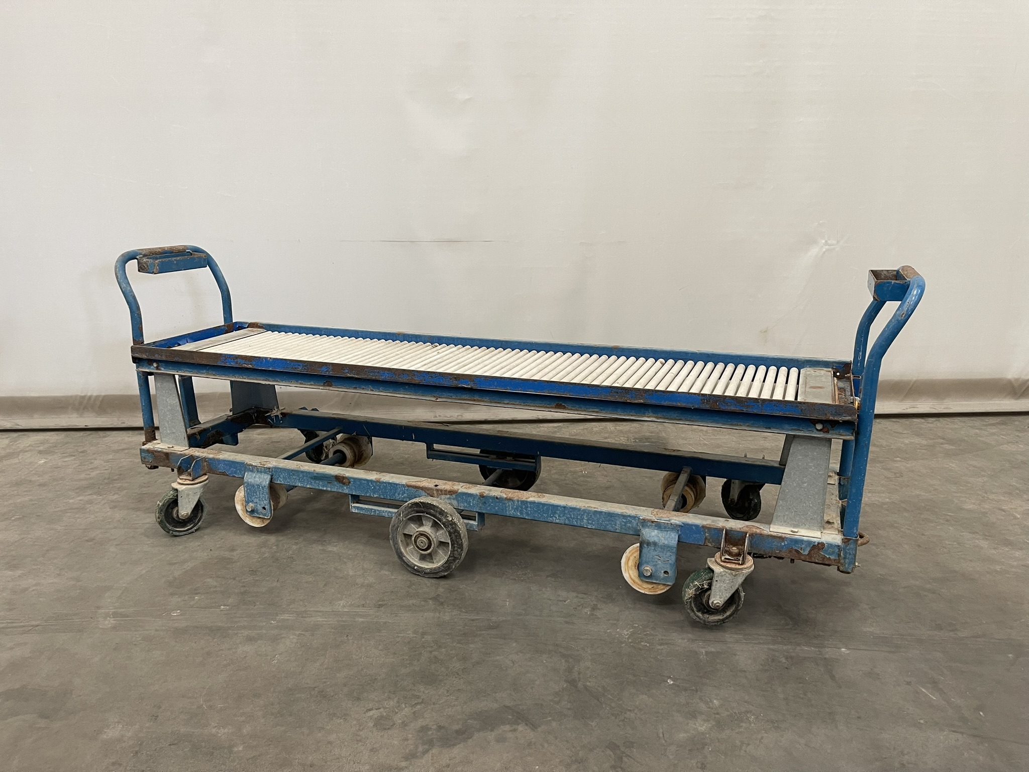 Koppelbare buisrail oogstwagens