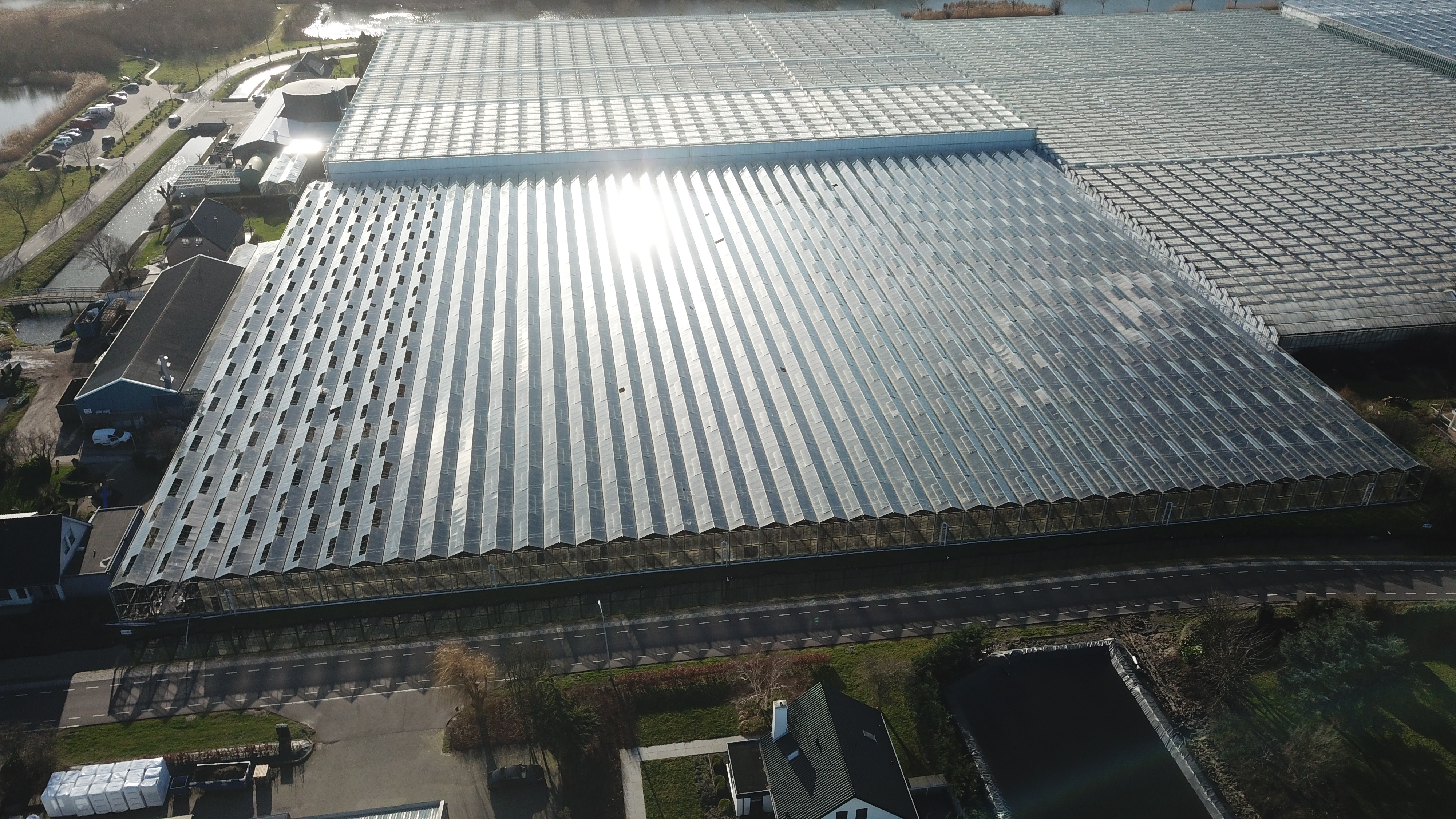 Venlo greenhouse 6,40 m 16.418 m²