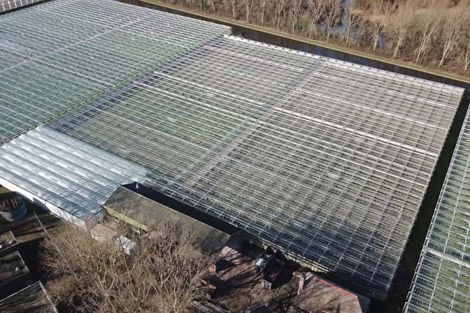 Venlo greenhouse 6,40 m 15.514 m²