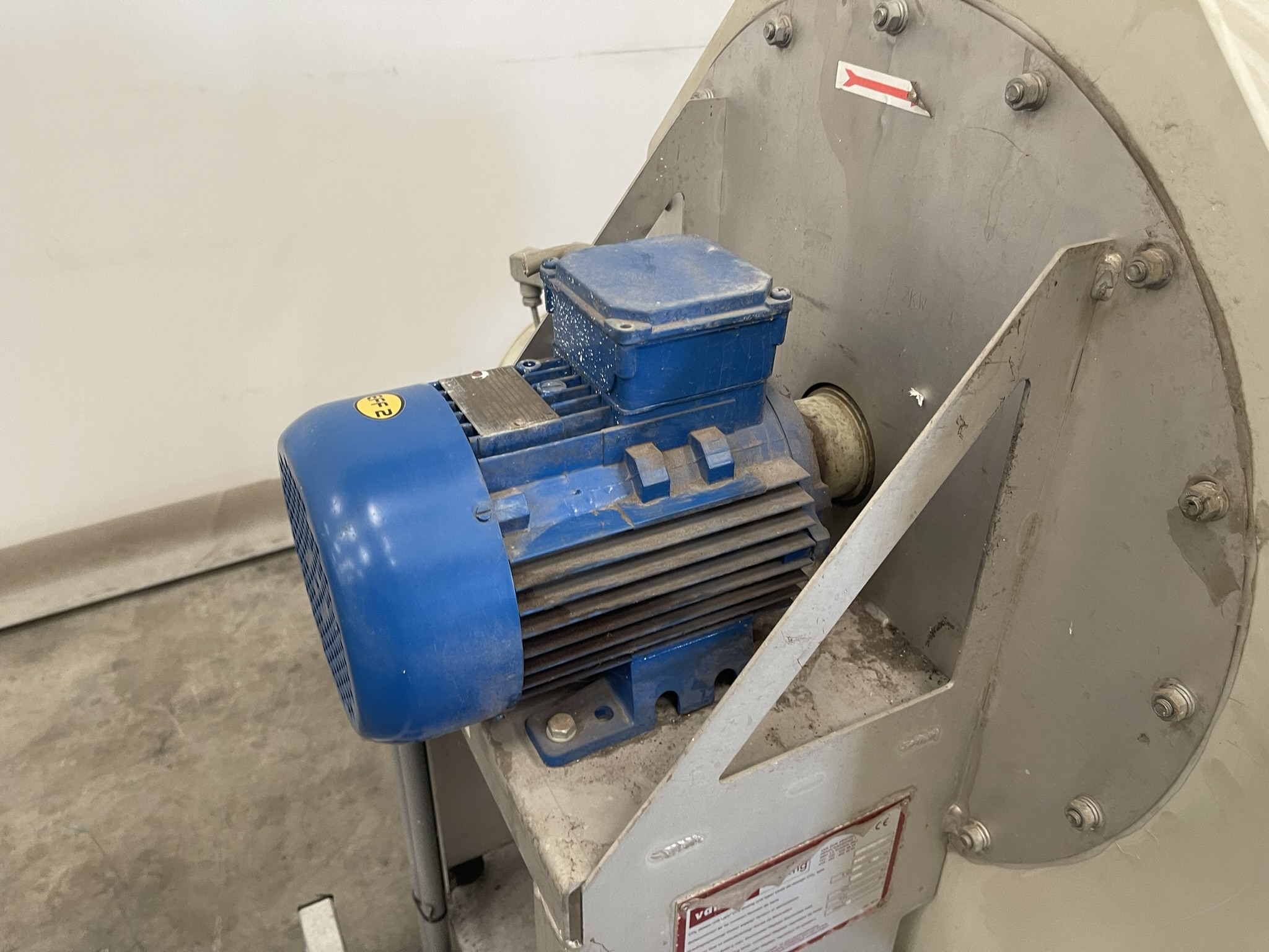 CO² ventilator 2,2 kW van Dijk Heating