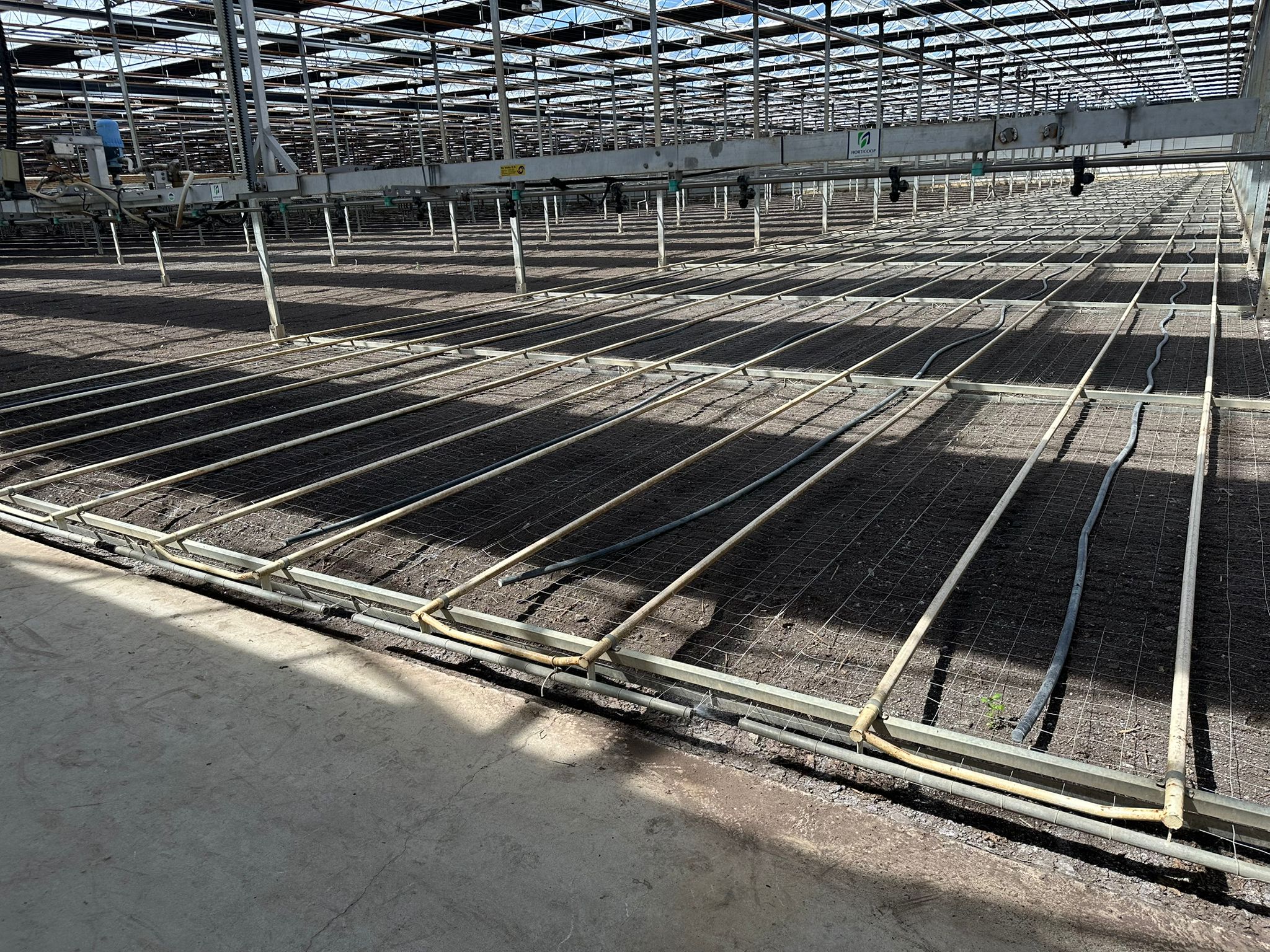 Lifting heating system for 9.60 trellis