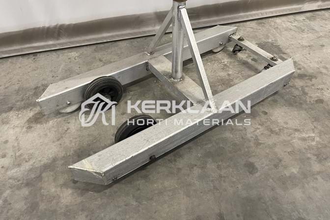 Pipe rail harvest trolleys roses