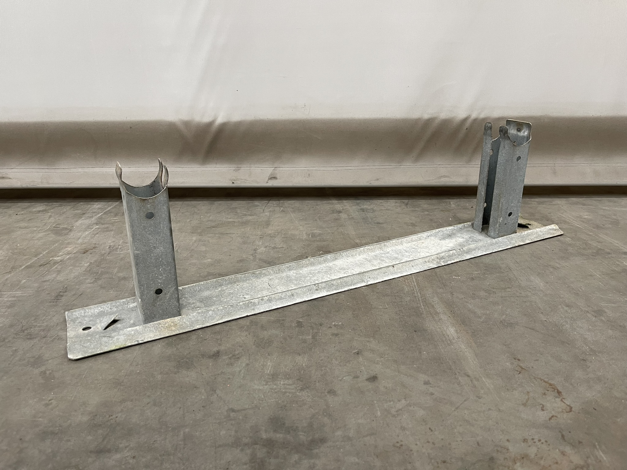 Buisrailsteunen geklemd 150 mm