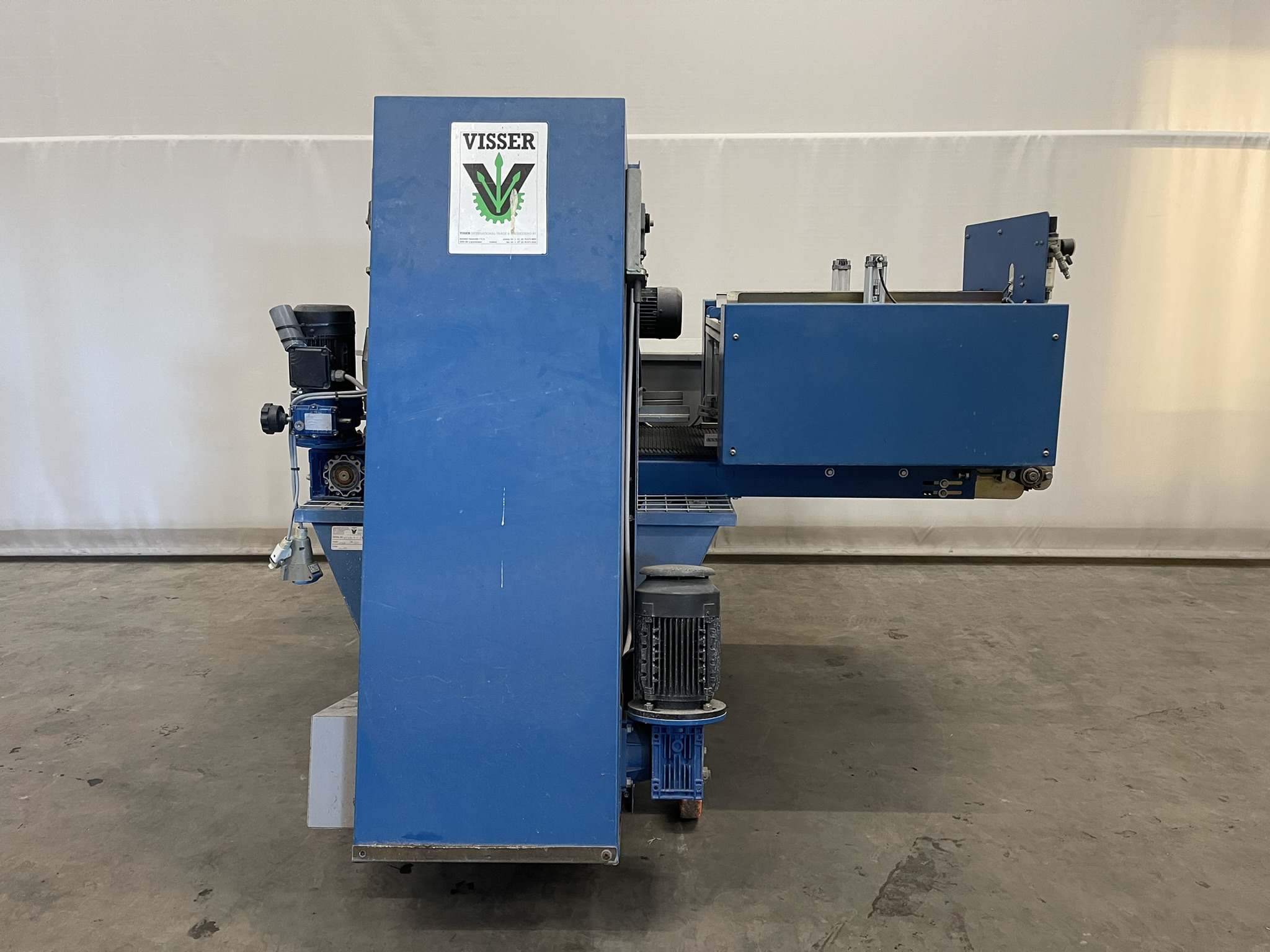 Visser trayvuller incl. aanvoerband