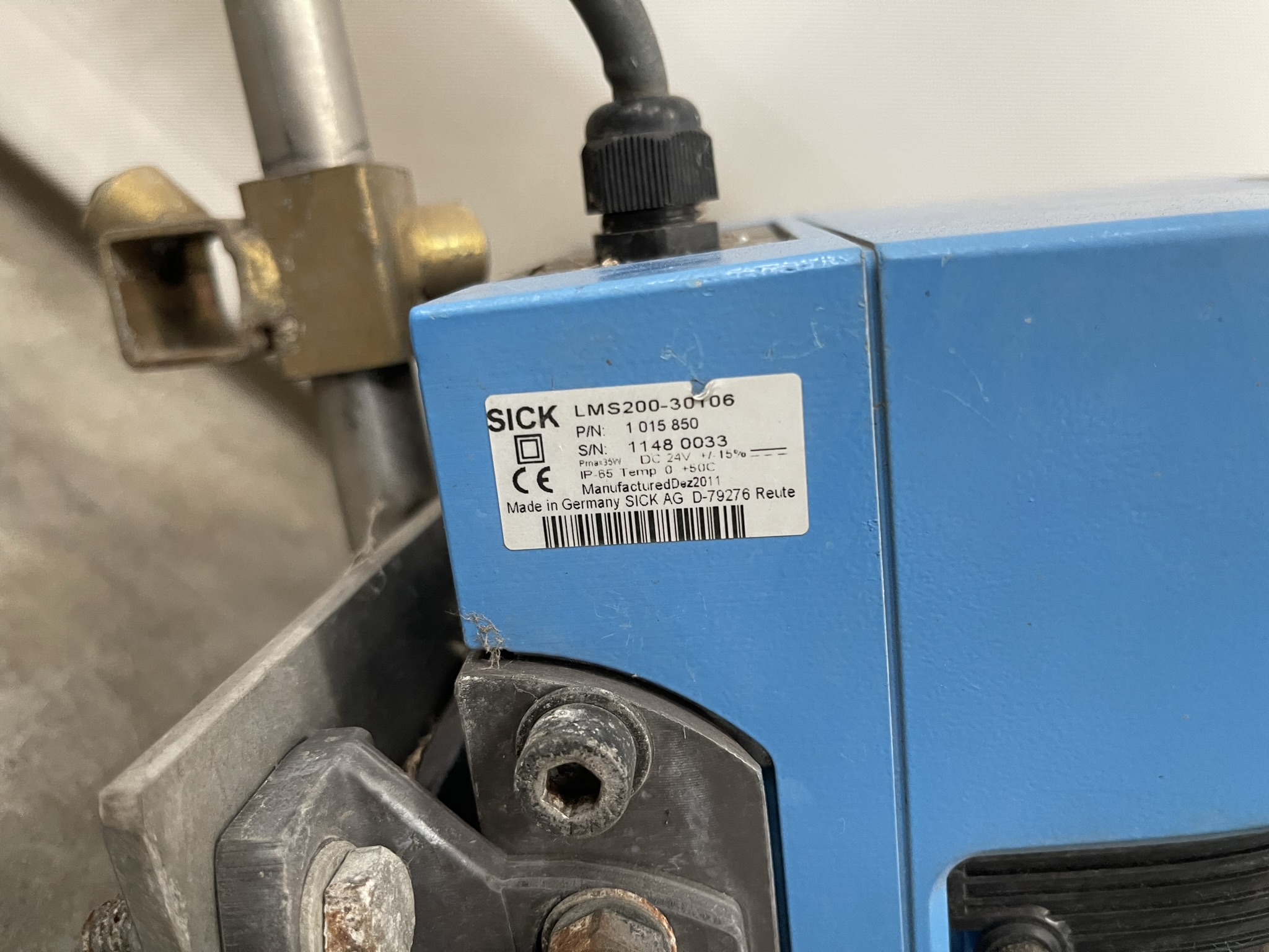 SICK LMS LiDAR sensoren