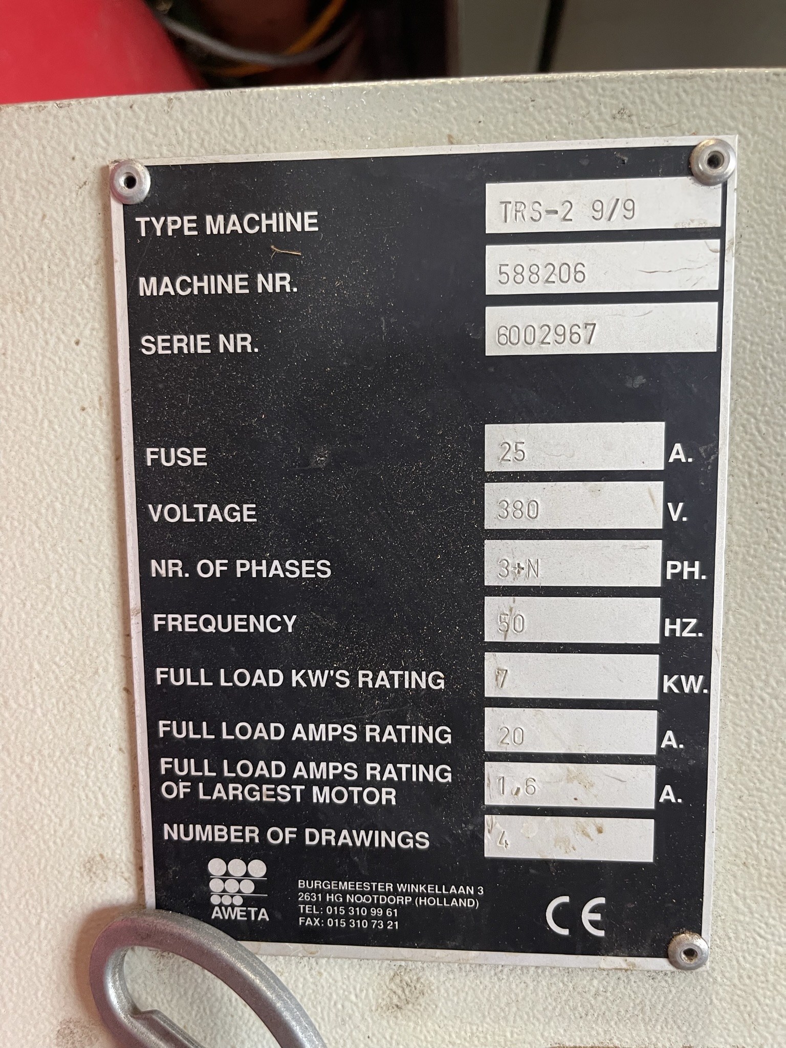 Aweta rozensorteermachine incl. IRISS sorteer systeem & sealer