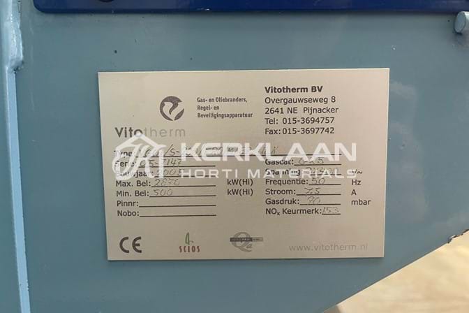 Vitotherm brander set