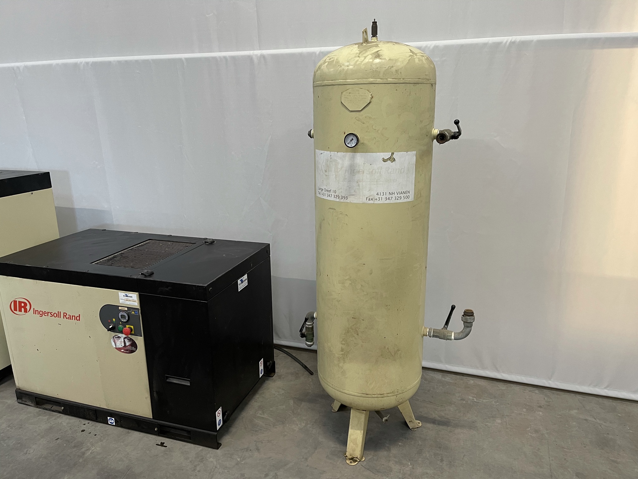 Ingersoll Rand schroefcompressor systeem