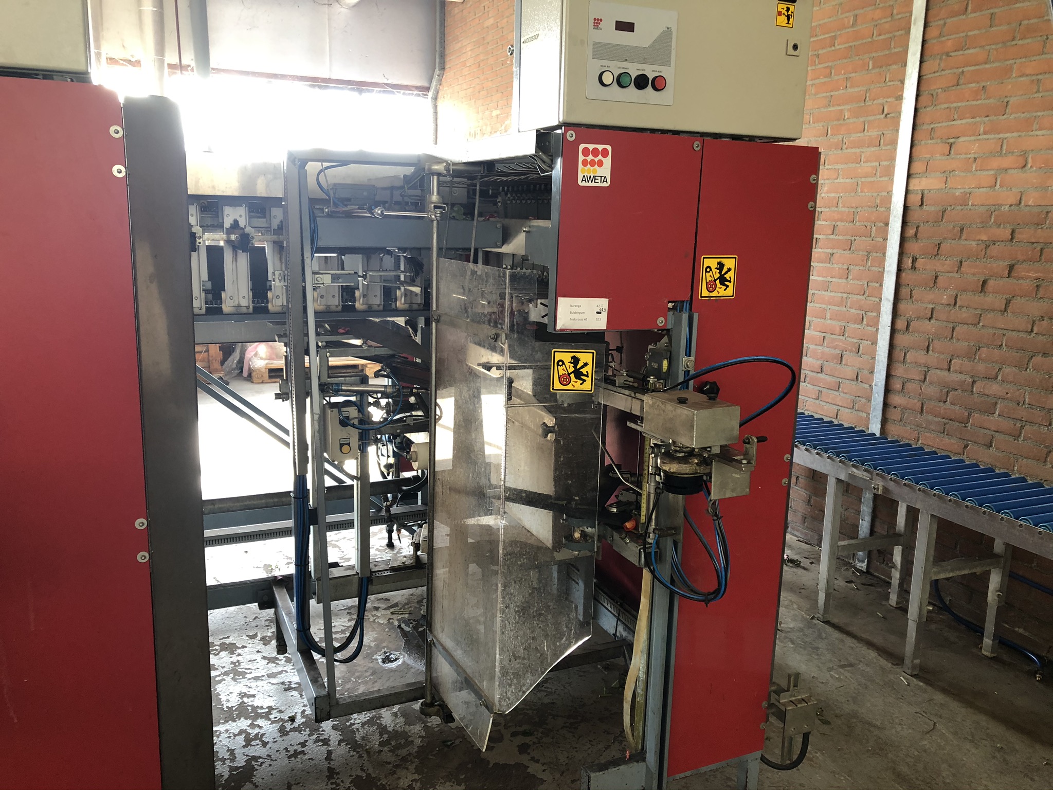 Aweta rose sorting machine