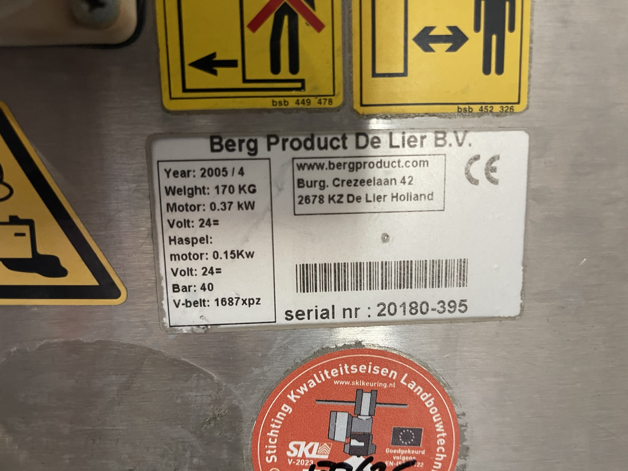 Berg Meto buisrail spuitrobot