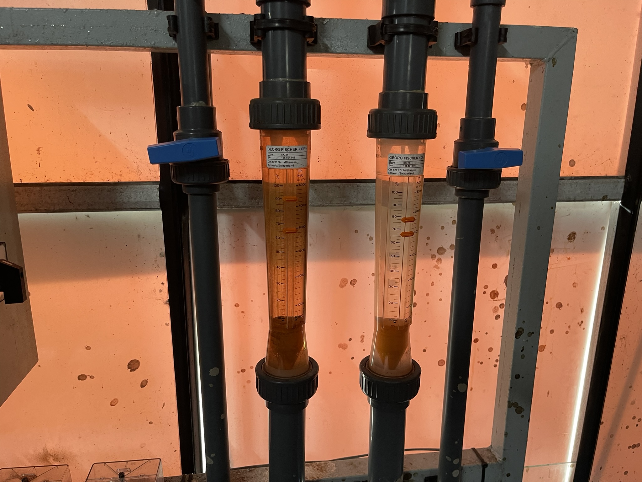 Bruine de bruin omgekeerde osmose installatie