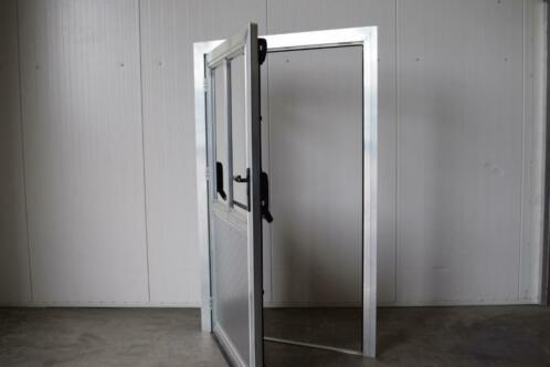 Aluminum doors