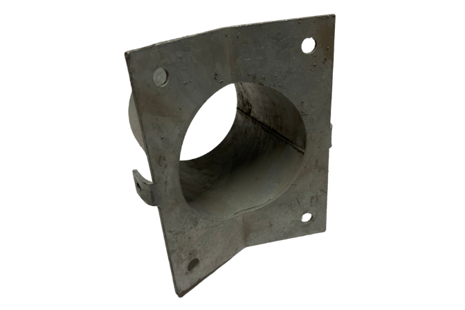 Gootafvoertuit staal binnen