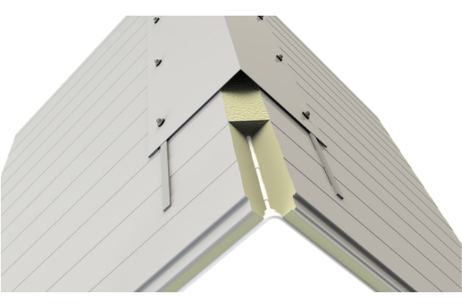 Sandwich roof system