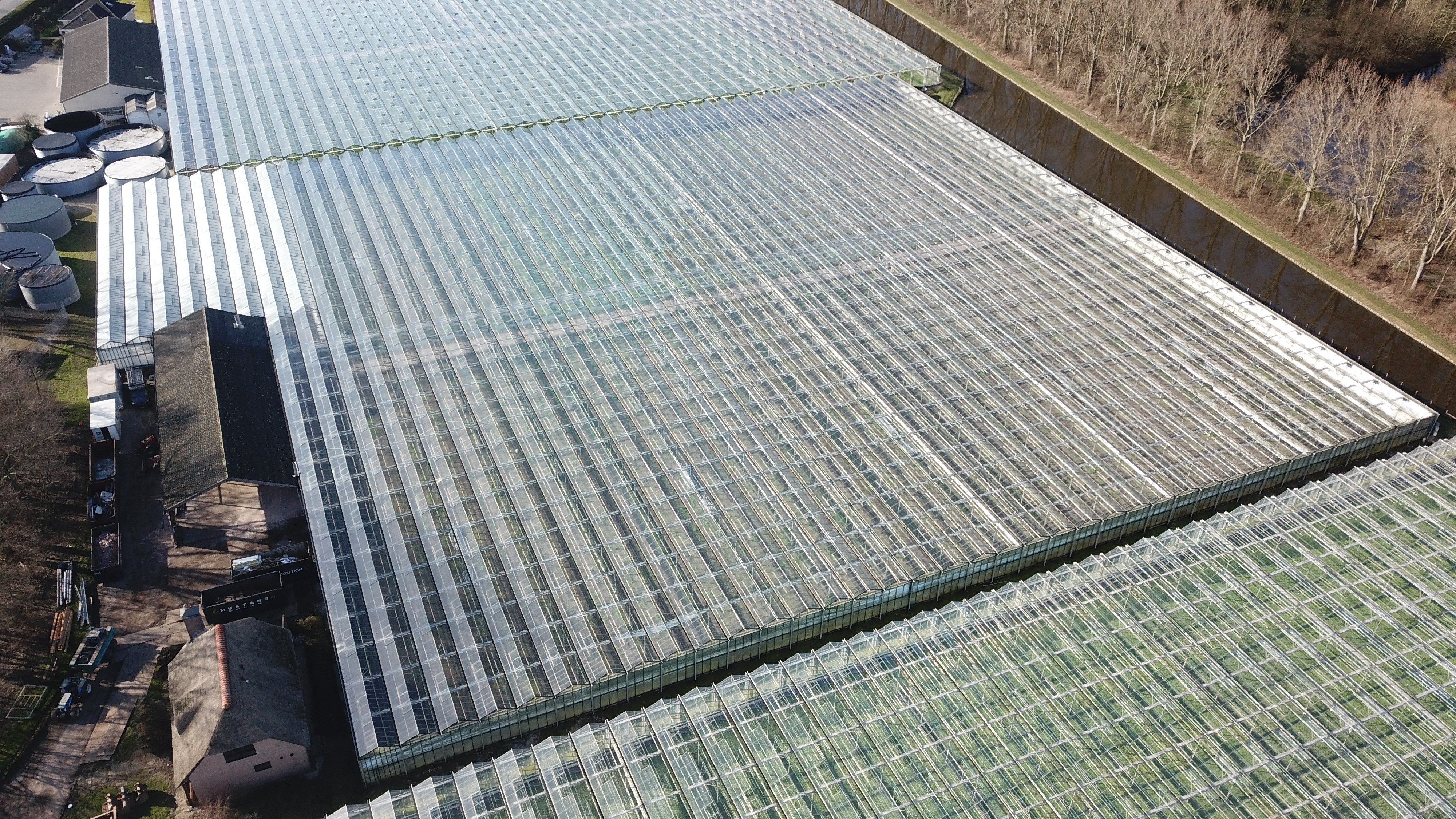 Venlo greenhouse 6,40 m 15.514 m²