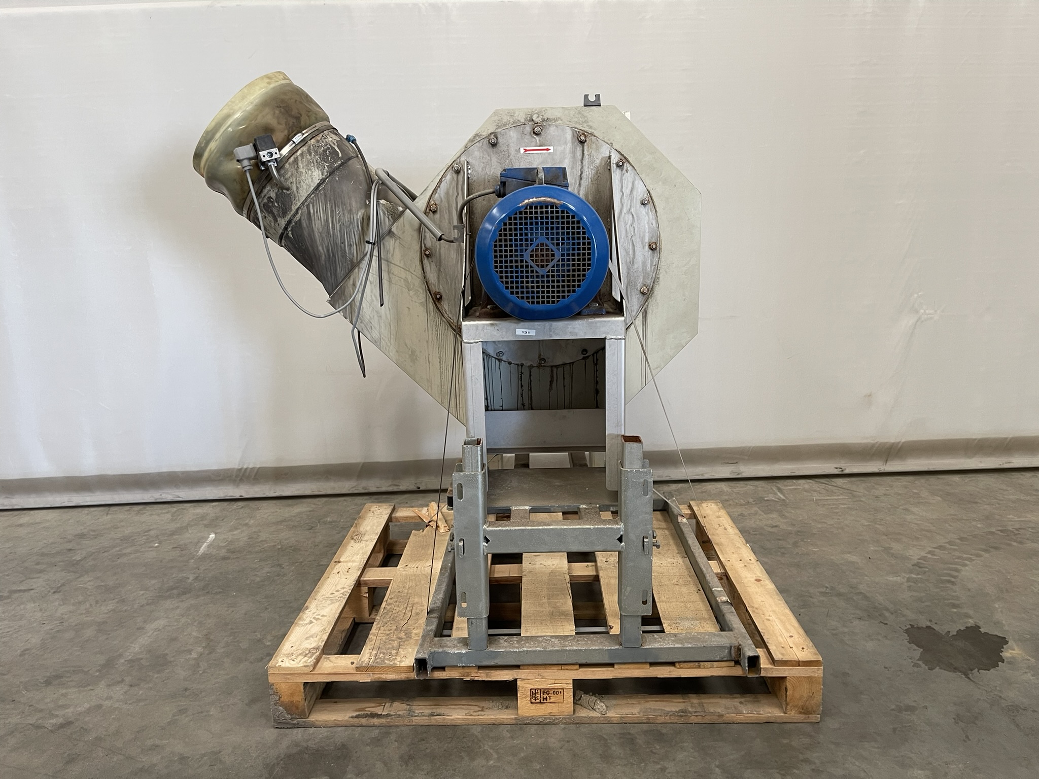CO² ventilator 5,5 kW van Dijk Heating