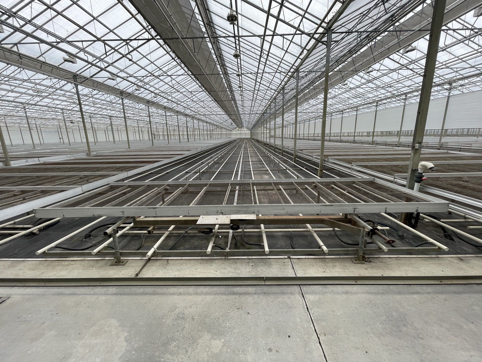 Aluminium rolcontainers met gaasbodem