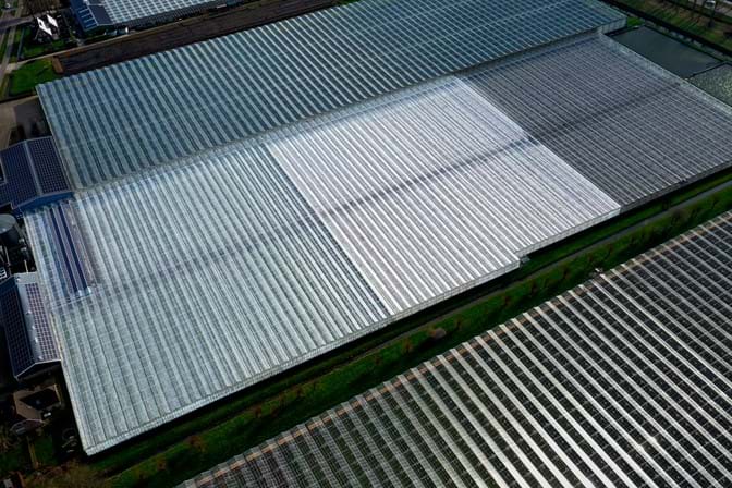 Venlo greenhouse 6.40 m 24.371 m²