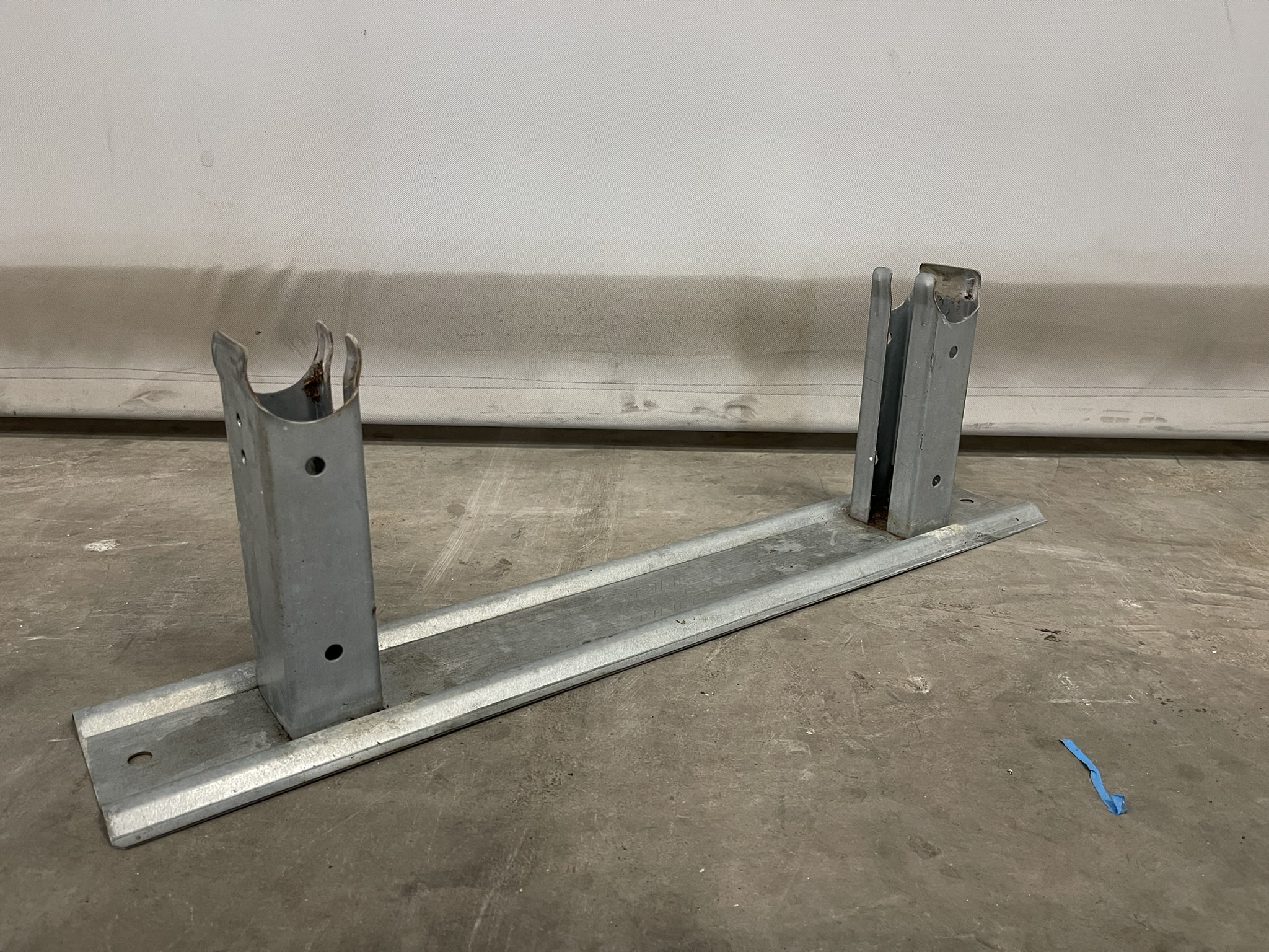 Buisrailsteunen geklemd 150 mm