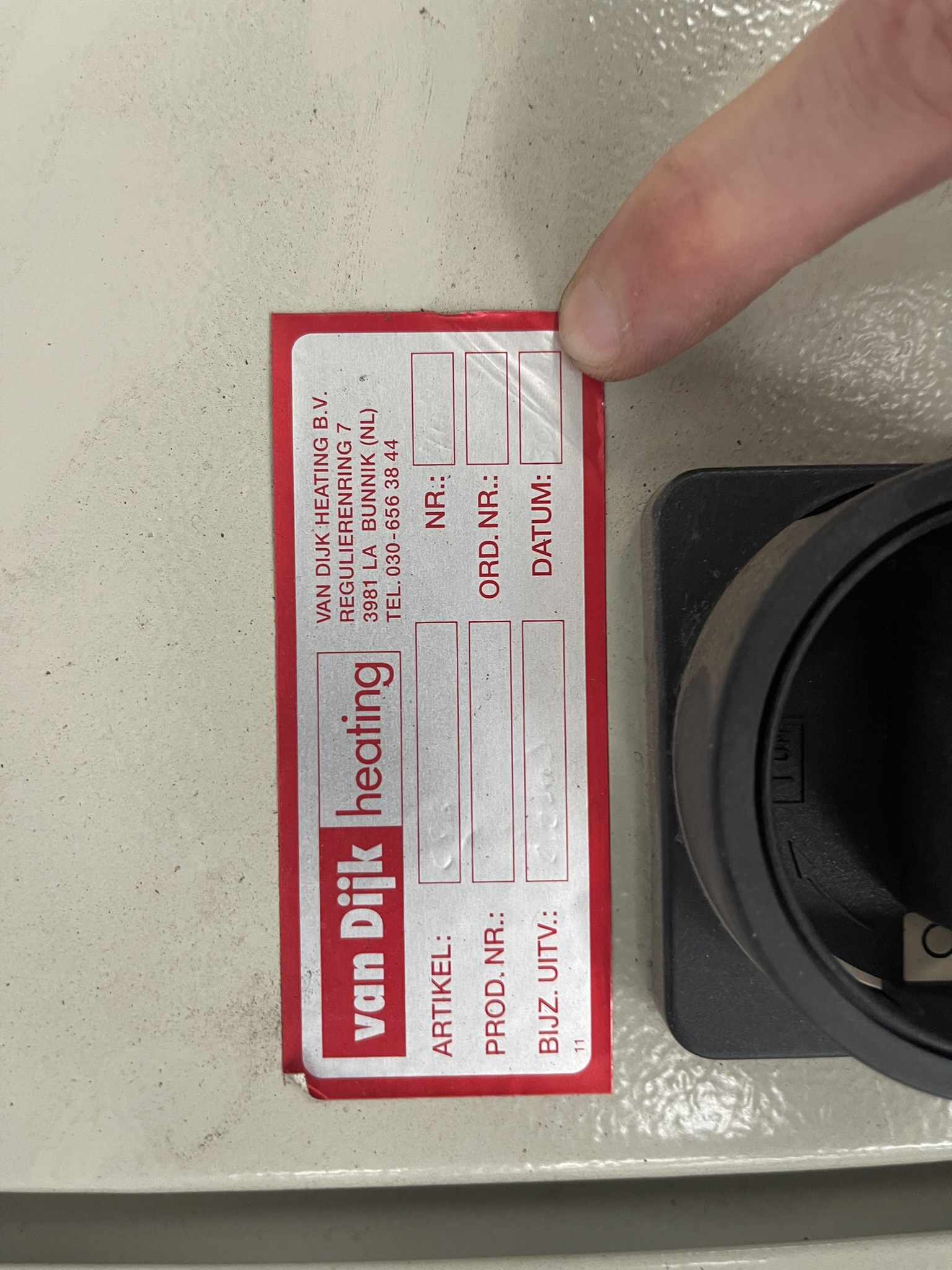 CO² ventilator 2,2 kW van Dijk Heating