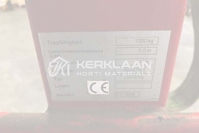 Van den Berg overhead crane
