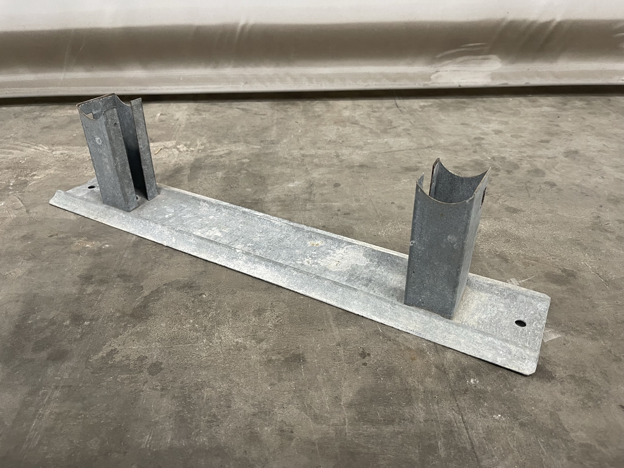 Buisrailsteunen geklikt 120 mm