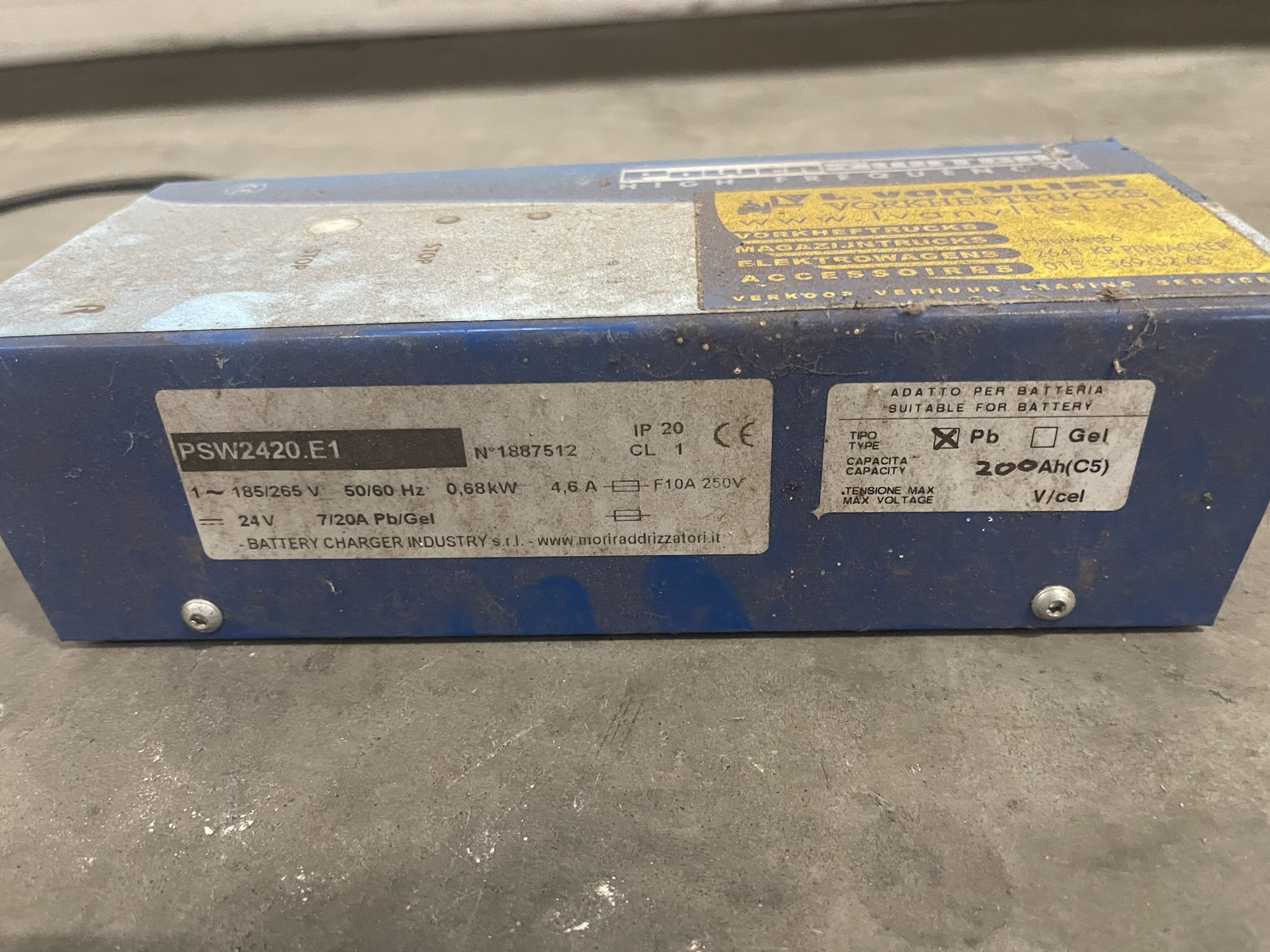 Portotecnica Lion veegmachine