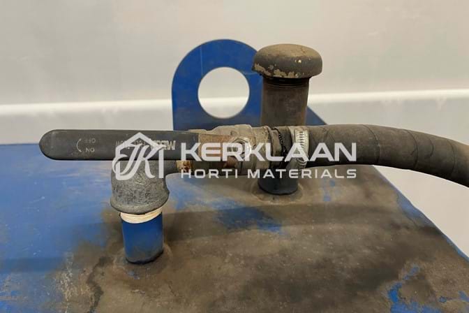 Brandstoftank 3000 liter incl. opvangbak