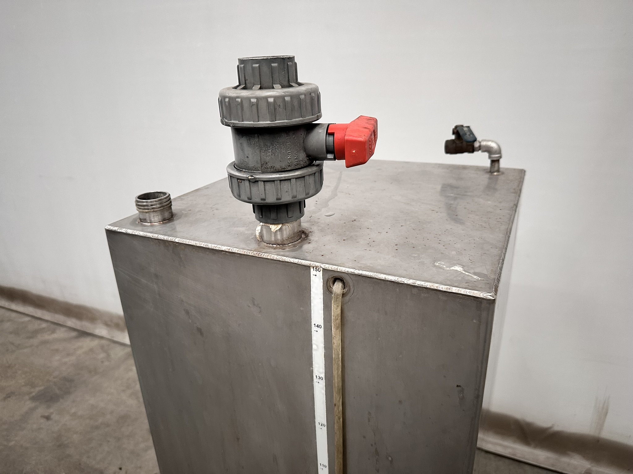 RVS tank 150 liter t.b.v. Pulsfog