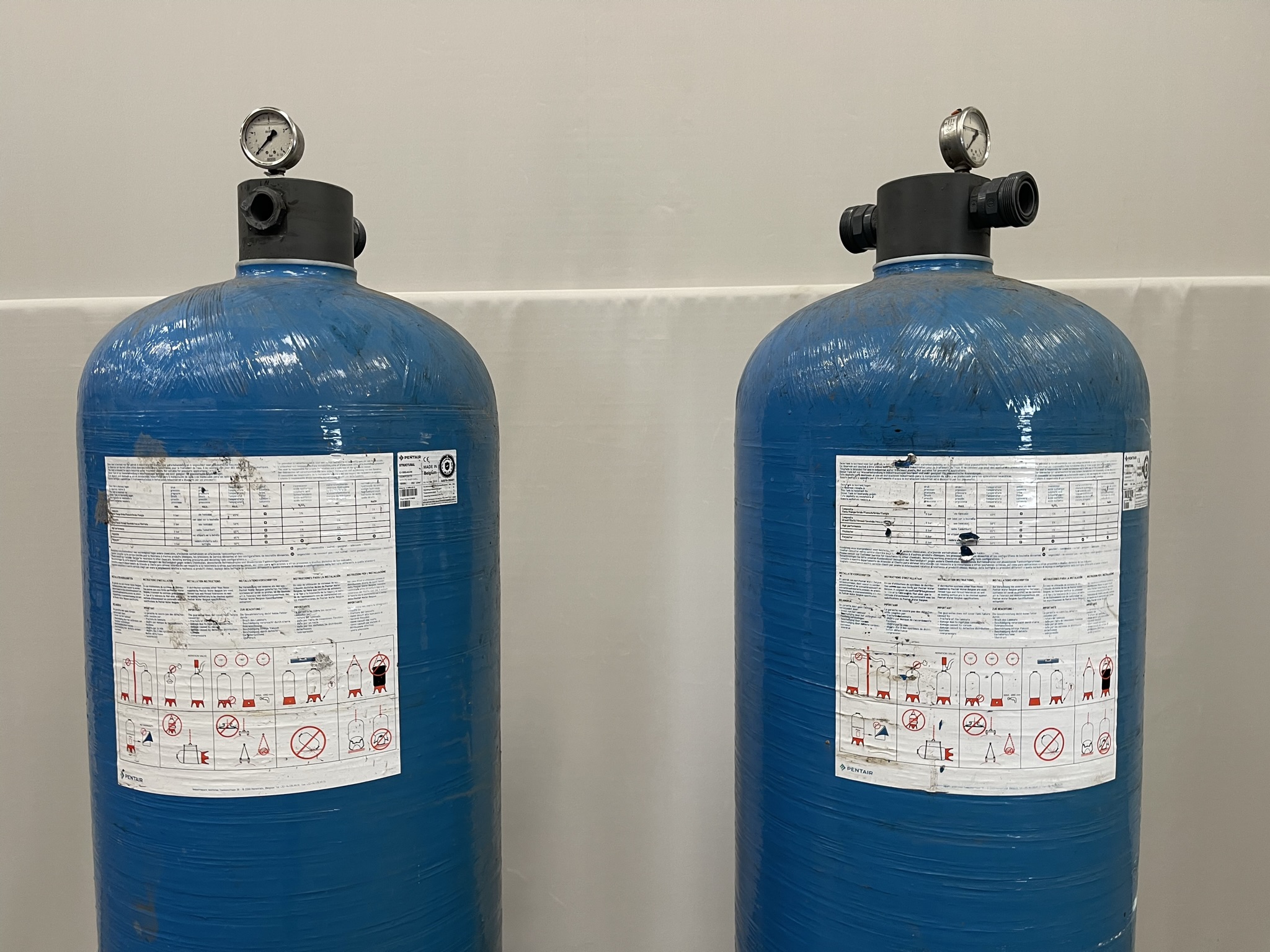 Pentair pressure vessels