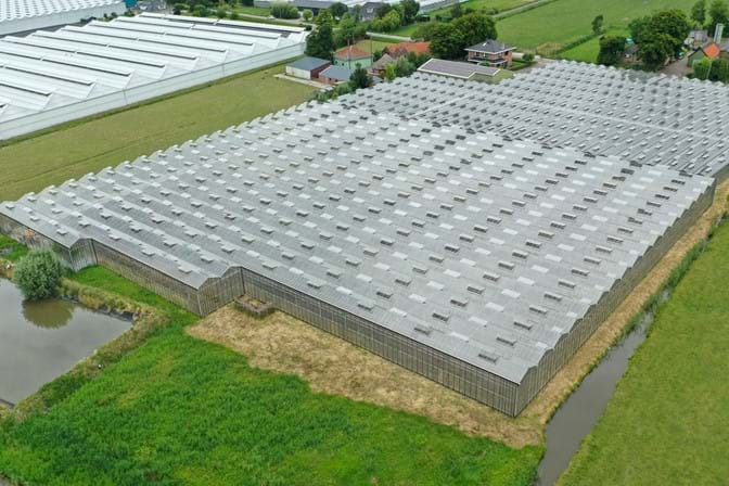 Venlo greenhouse 8,00 m 7.506 m²