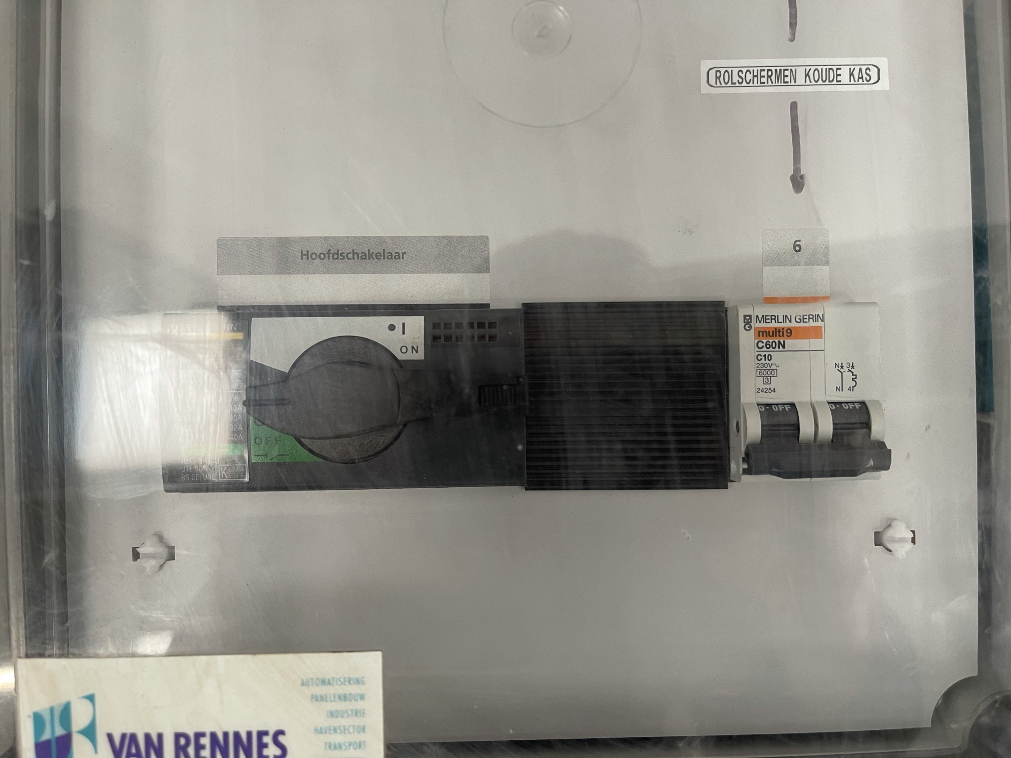 Screening swichboxes