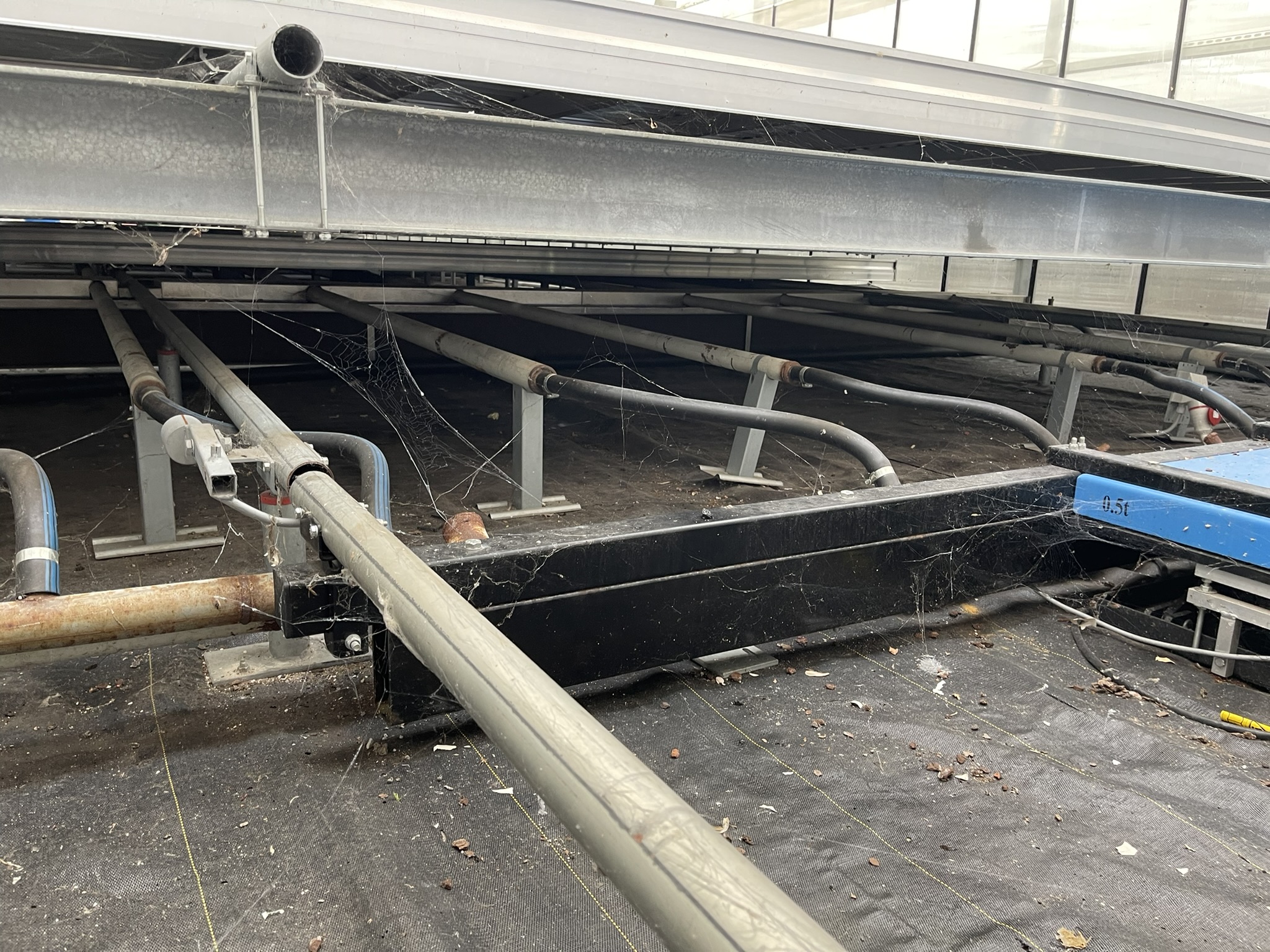 Compleet rolcontainer steksysteem