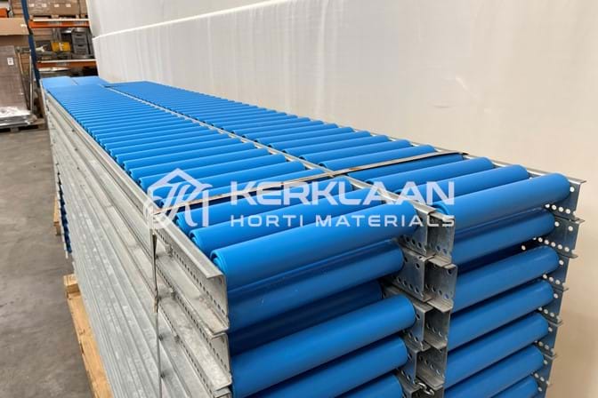Roller conveyor belts