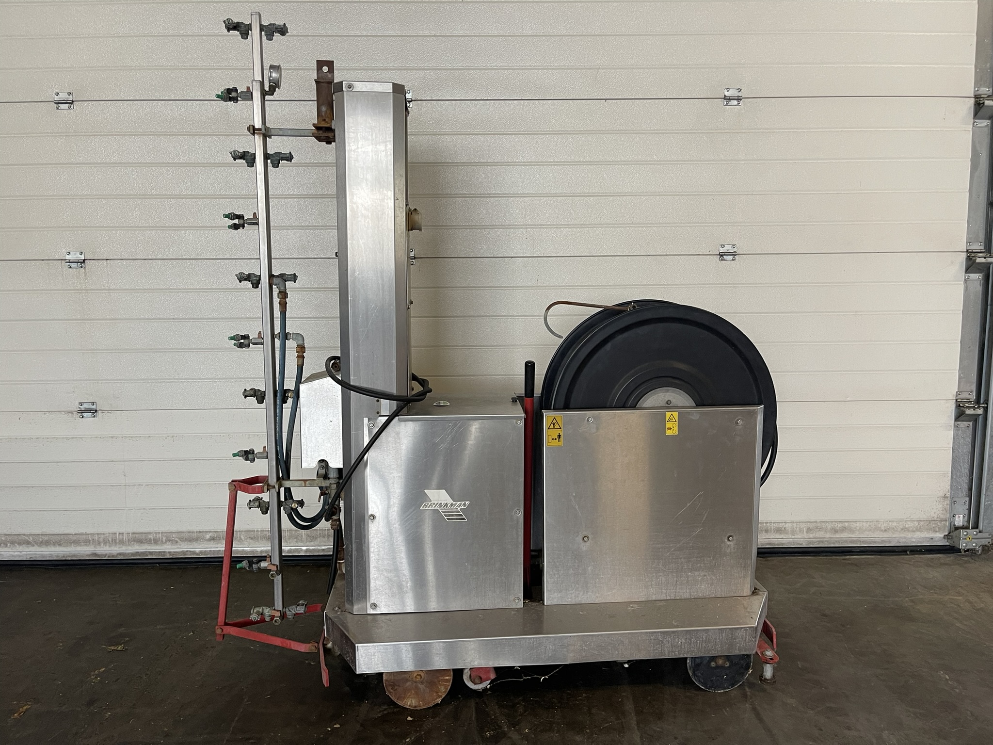 Berg Meto buisrail spuitrobot