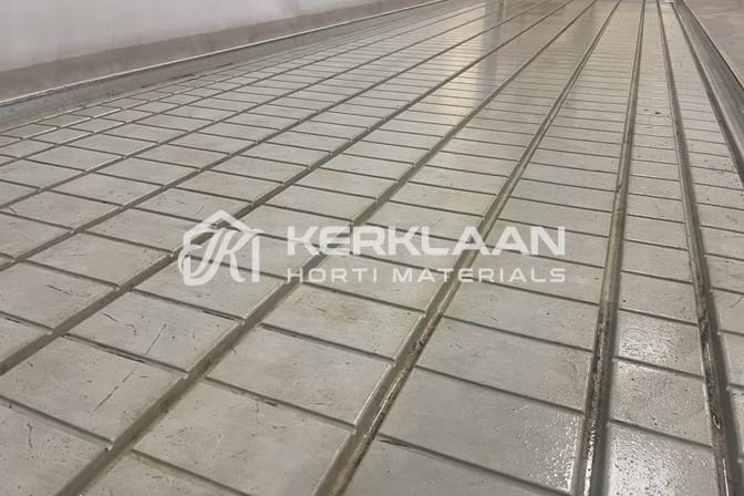 Aluminium rolcontainers met plastic eb en vloedbodem