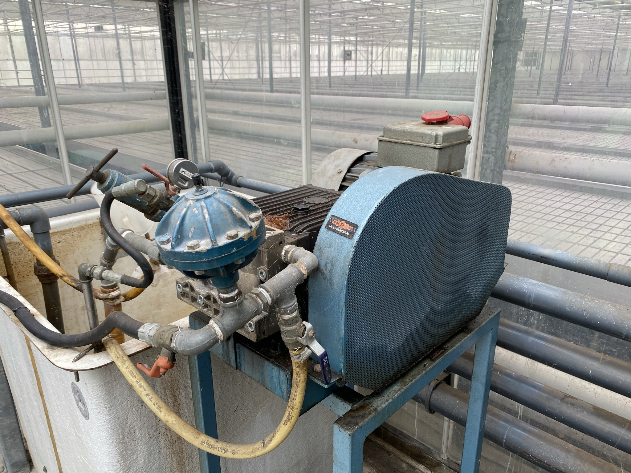 Empas pump set incl. 1000 liter barrel