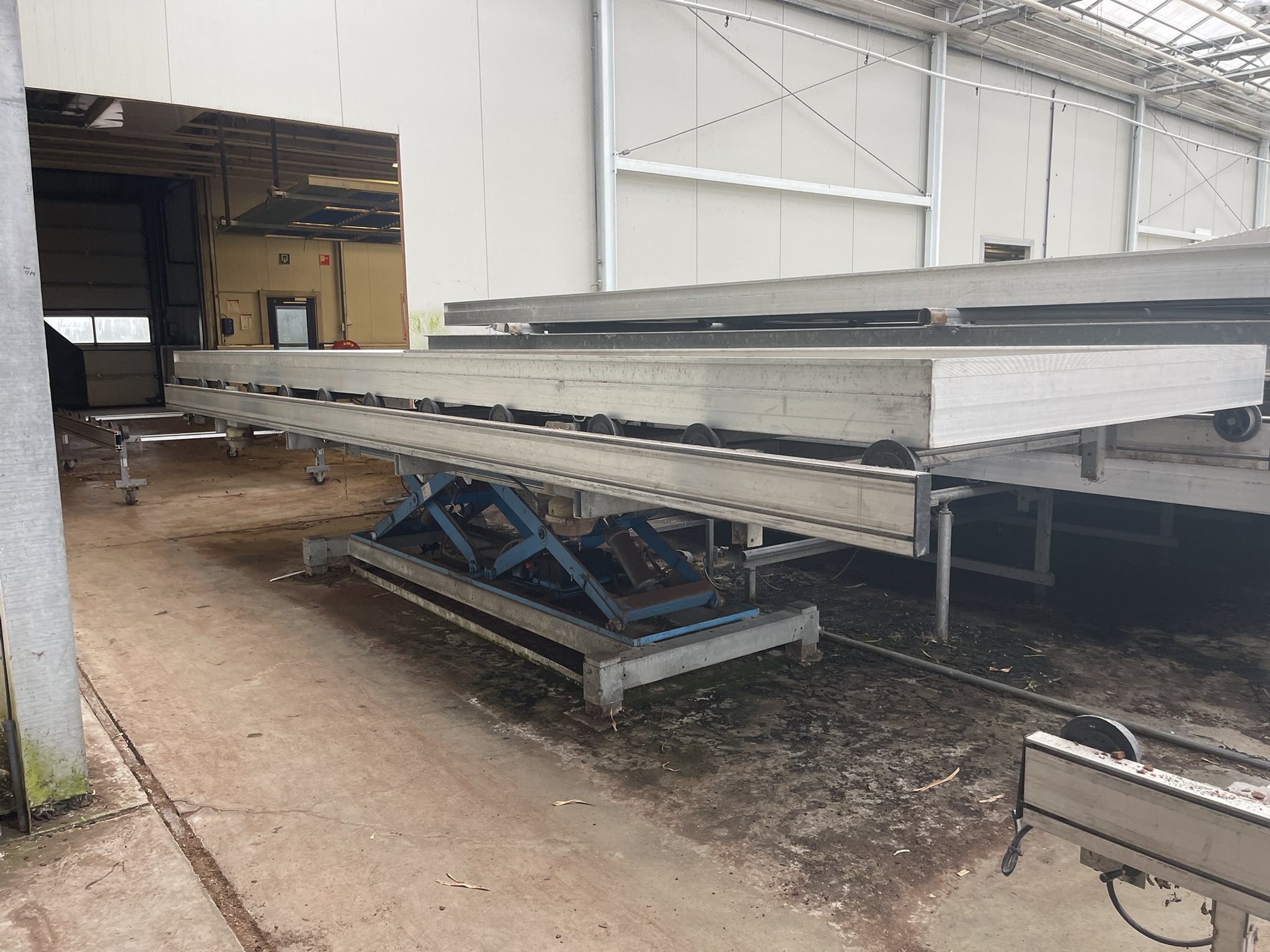 Compleet aluminium rolcontainersysteem
